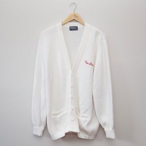 Vintage Ohio State grandpa cardigan